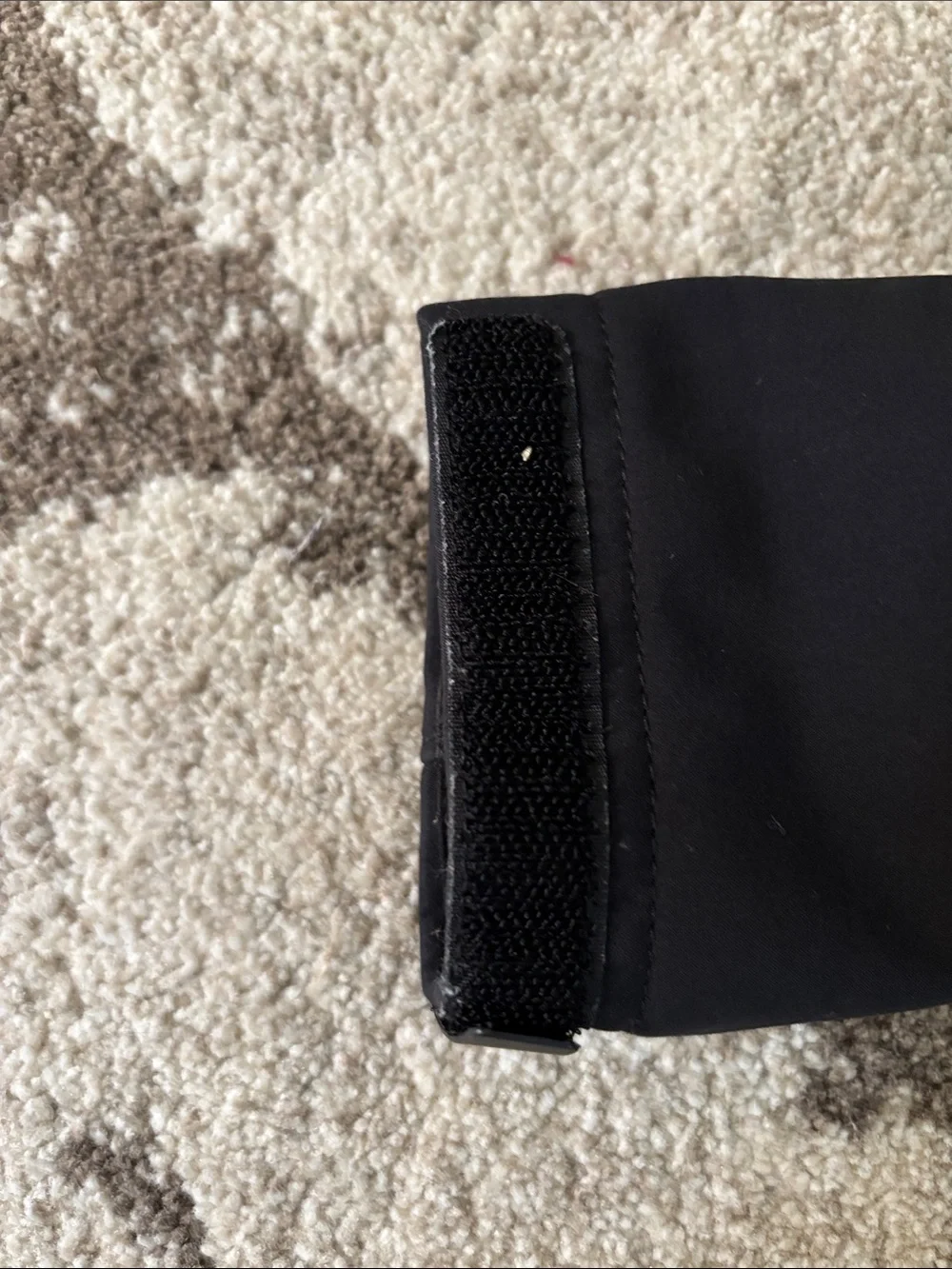 The North Face black softshell
